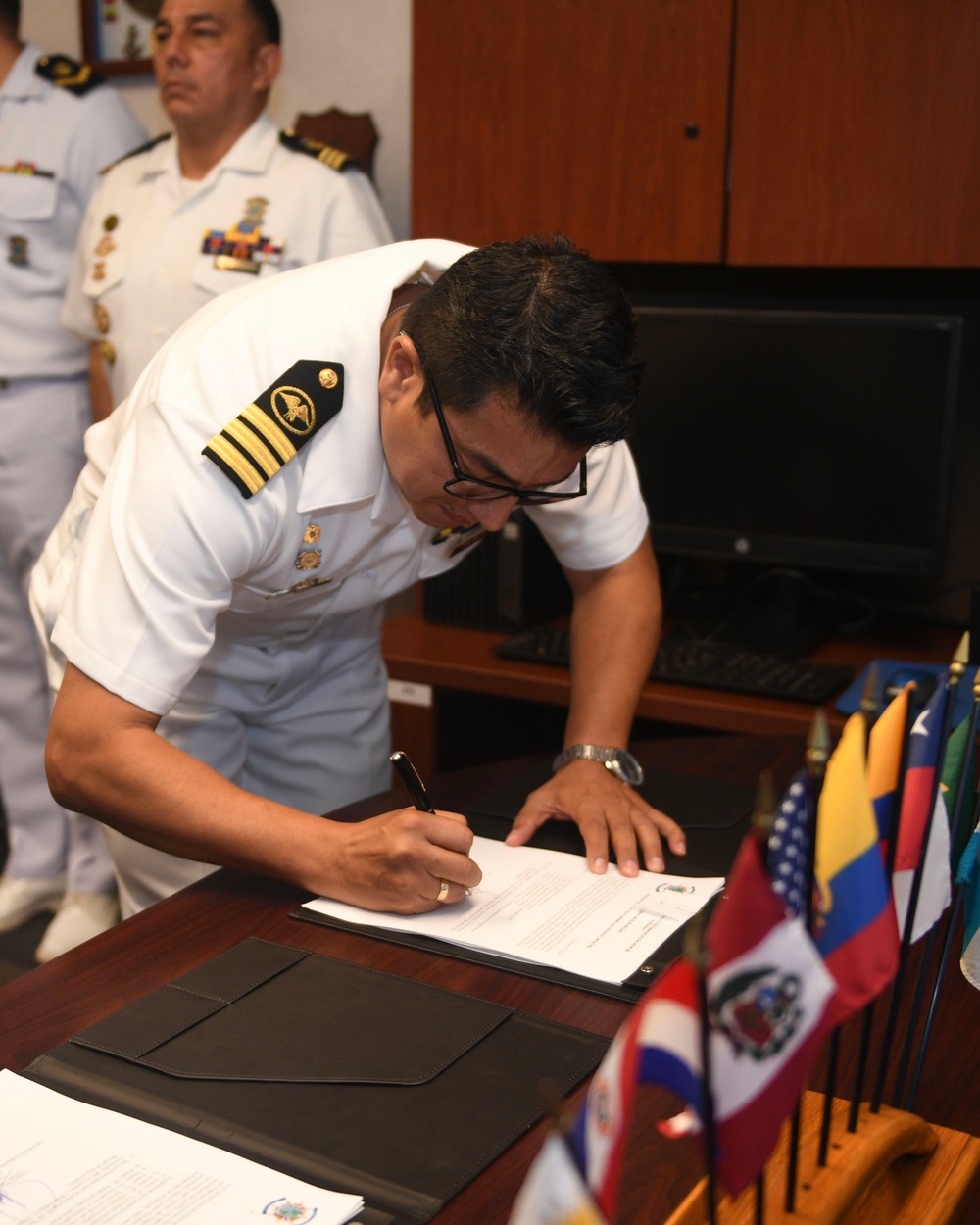 IANTN Assistant Secretary for Planning and Strategic Initiatives Completes his Duties at 4th Fleet