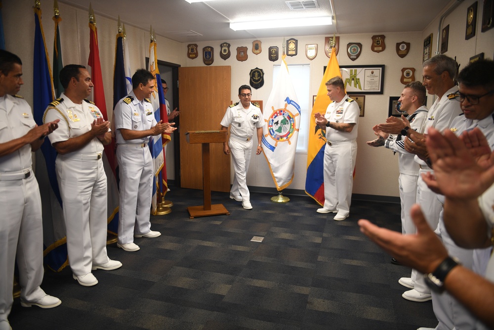 IANTN Assistant Secretary for Planning and Strategic Initiatives Completes his Duties at 4th Fleet