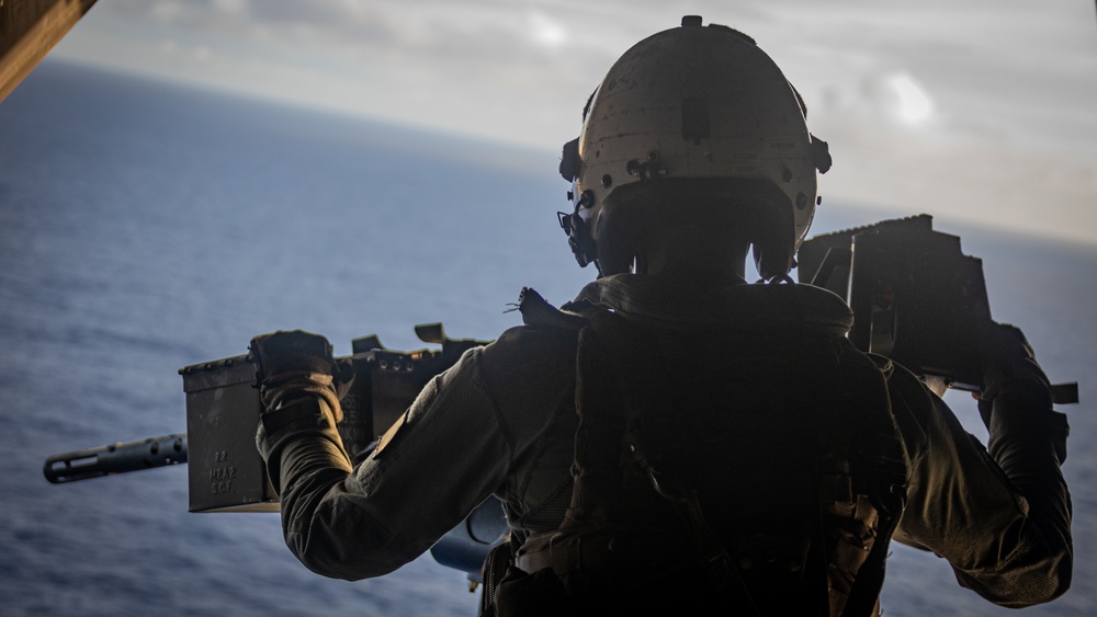 Warrior Voyage 2024: VMM-363 Conducts Deck Landing Qualifications on the USS John L. Canley