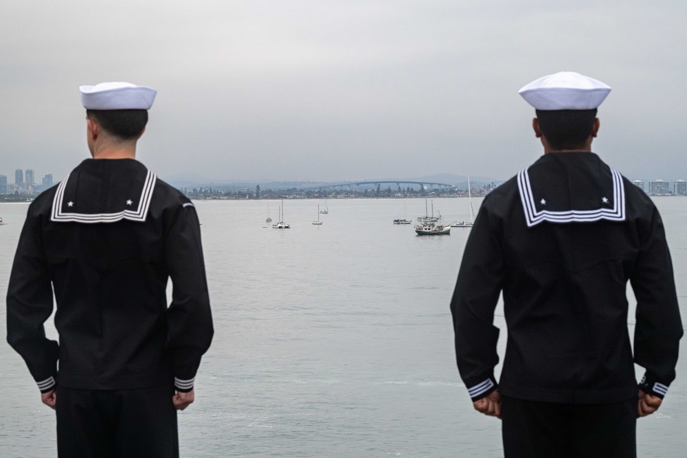 USS Theodore Roosevelt Returns from Deployment