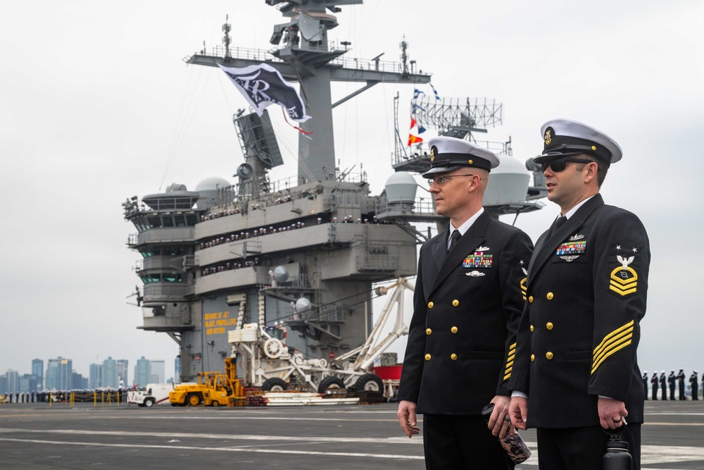 USS Theodore Roosevelt Returns from Deployment