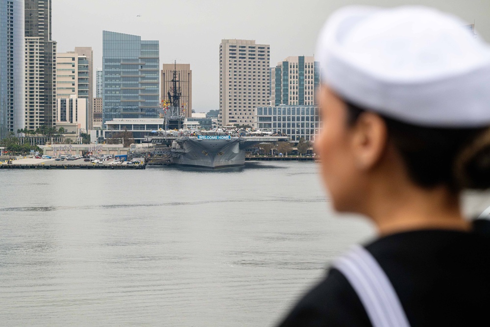 USS Theodore Roosevelt Returns from Deployment