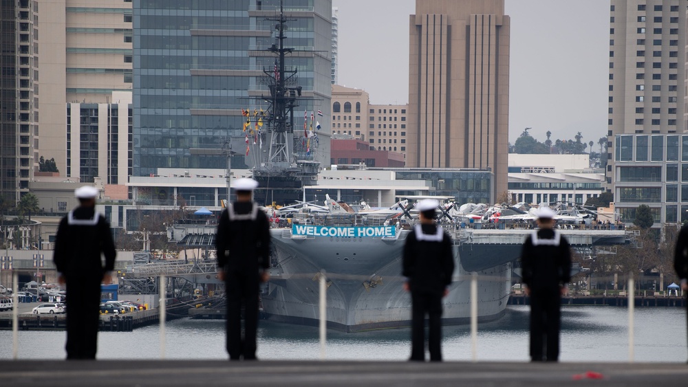 USS Theodore Roosevelt Returns from Deployment