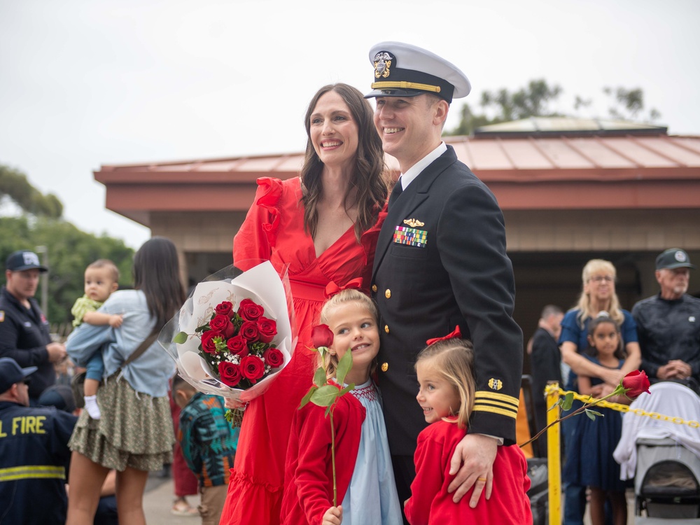 USS Theodore Roosevelt Returns from Deployment