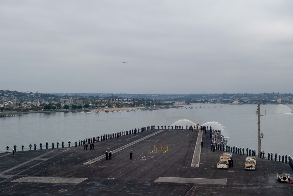 USS Theodore Roosevelt Returns from Deployment