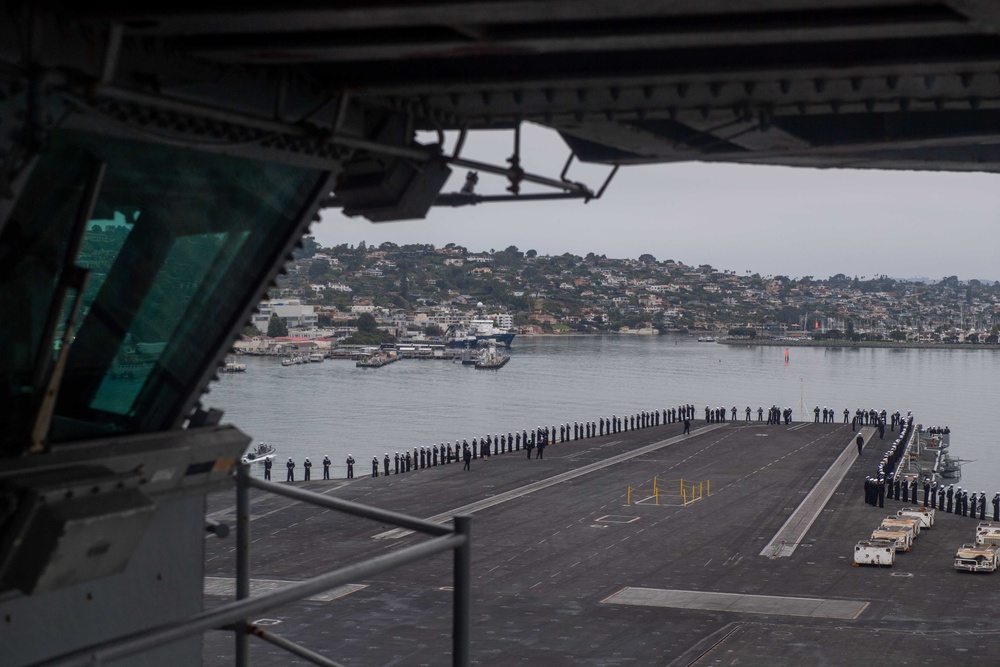 USS Theodore Roosevelt Returns from Deployment