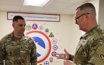 Retention NCO Receives Coin