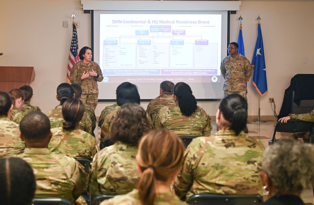 Maj. Gen. Ryder visits the 55th Medical Group