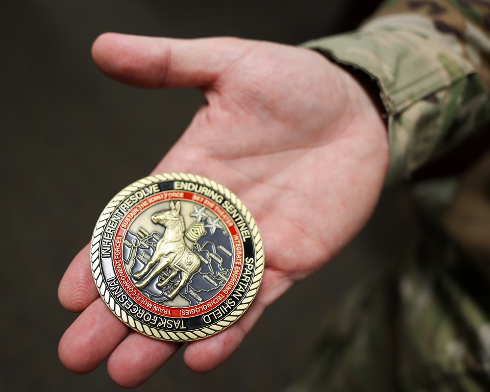 Retention NCO Receives Coin