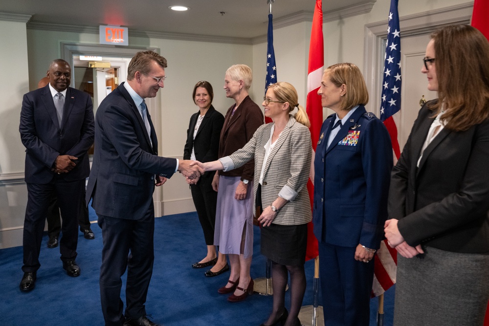 Secretary Austin hosts Danish Defense Minister