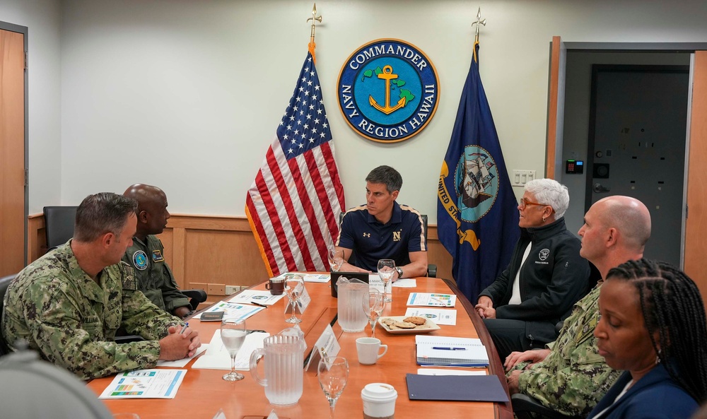 Acting Under Secretary of the Navy Meets with Navy Closure Task Force-Red Hill