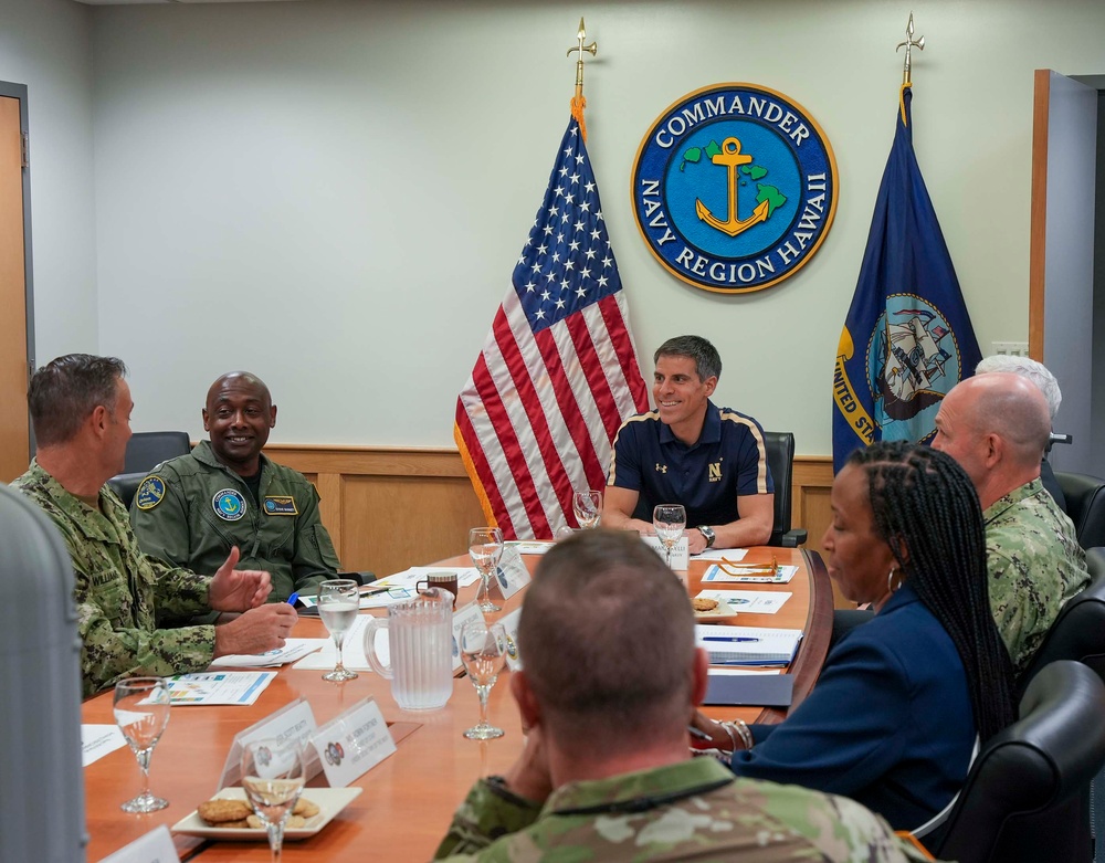 Acting Under Secretary of the Navy Meets with Navy Closure Task Force-Red Hill