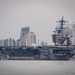 USS Theodore Roosevelt (CVN 71) returns to NASNI