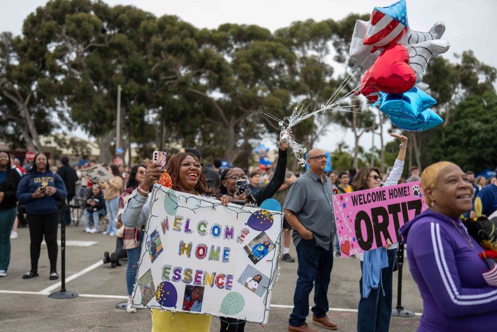 USS Theodore Roosevelt Returns from Deployment