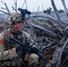 100th BN 422nd IN REGT Soldiers defend the night