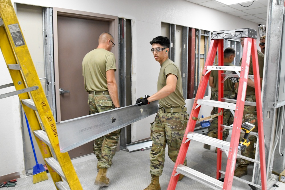 168th CE Remodeled for Improved Operations, Gains Skills