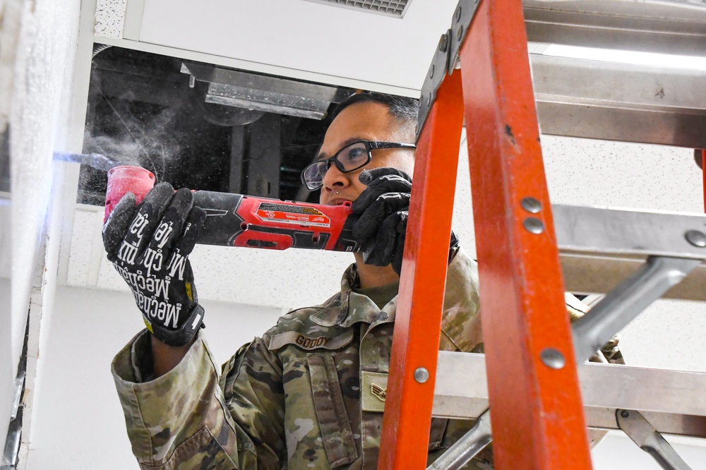 168th CE Remodeled for Improved Operations, Gains Skills