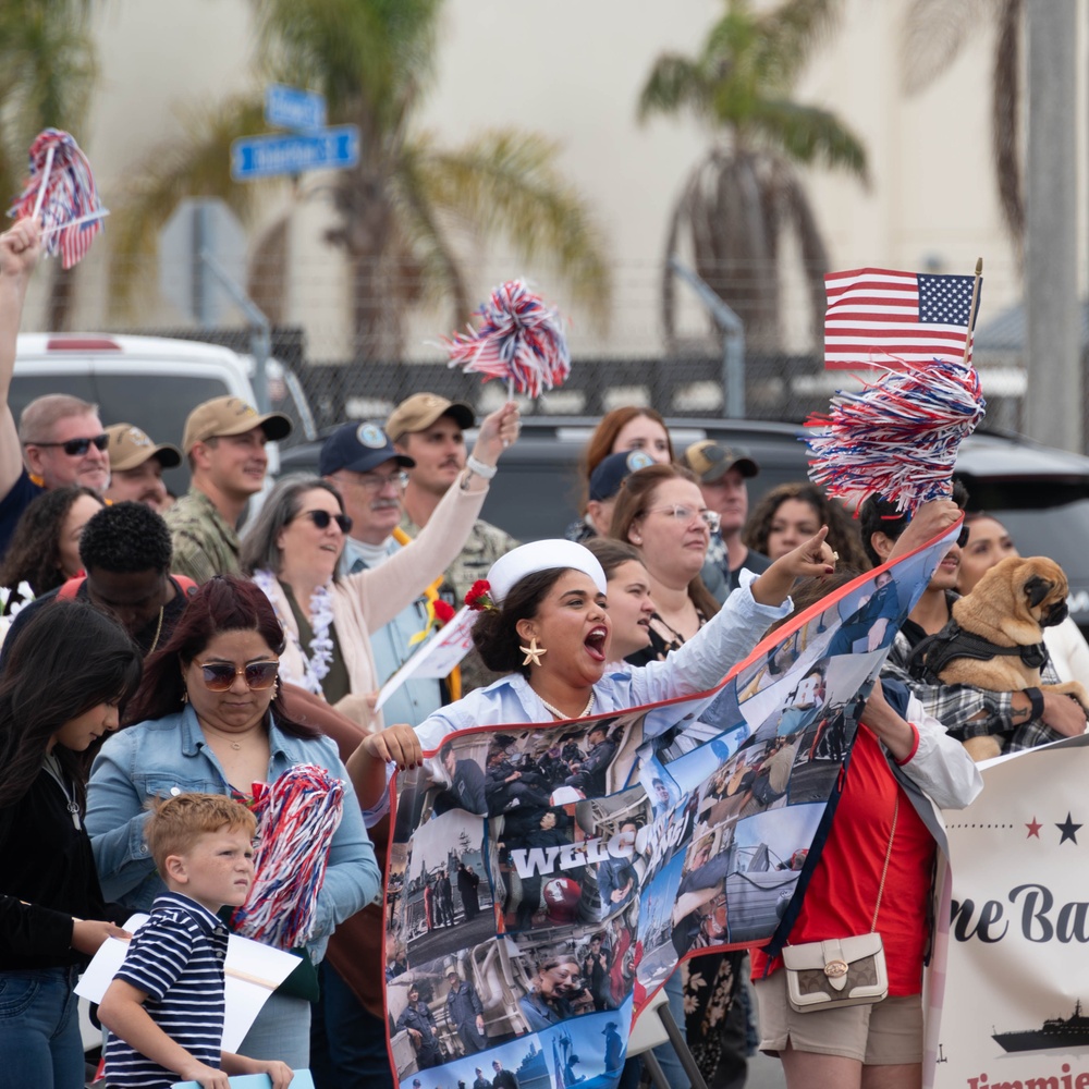 USS Russell Homecoming 2024