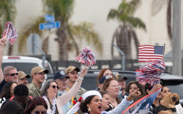 USS Russell Homecoming 2024