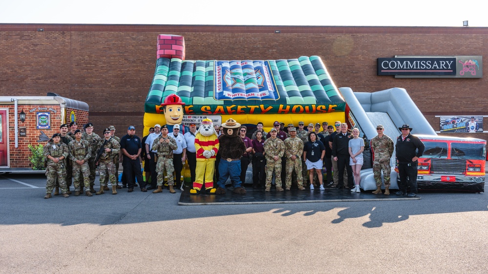 Fire Prevention Week parade at Whiteman AFB