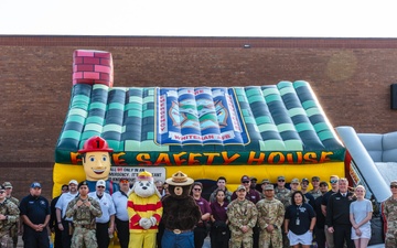 Fire Prevention Week parade at Whiteman AFB