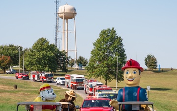 Fire Prevention Week parade at Whiteman AFB