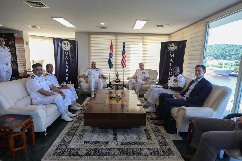 Adm. Steve Koehler, commander, U.S. Pacific Fleet visits India