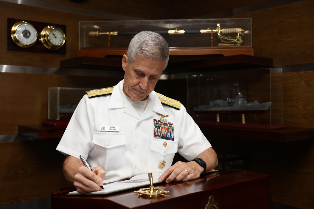 Adm. Steve Koehler, commander, U.S. Pacific Fleet visits Sri Lanka