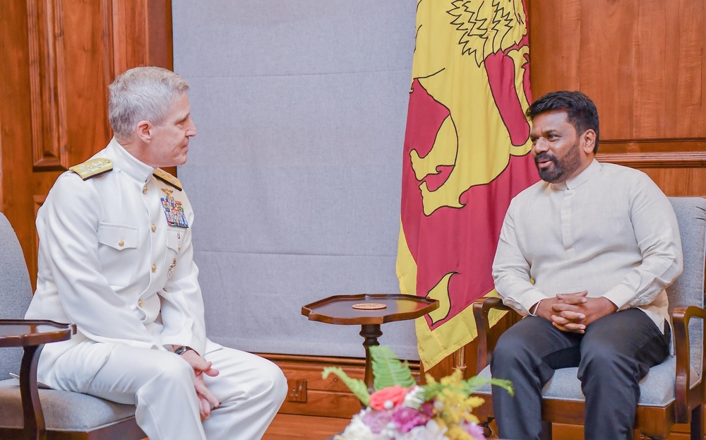 Adm. Steve Koehler, commander, U.S. Pacific Fleet visits Sri Lanka