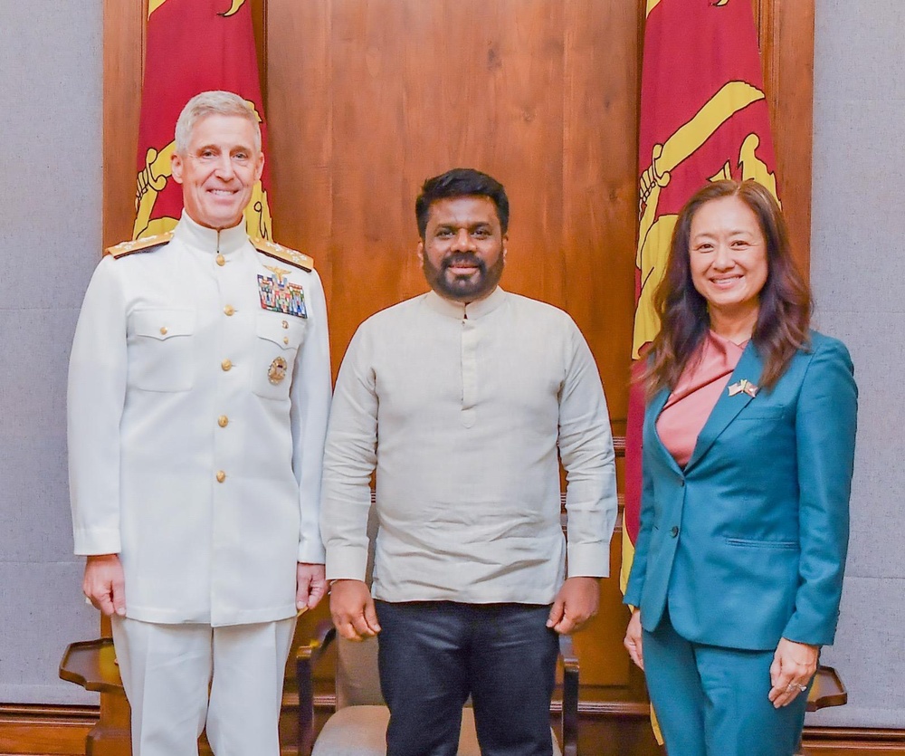 Adm. Steve Koehler, commander, U.S. Pacific Fleet visits Sri Lanka