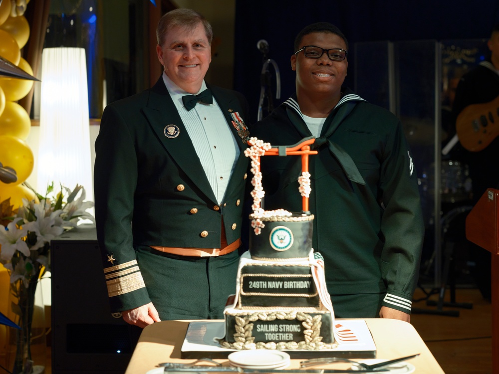 CFAY Hosts 249th Navy Birthday Ball