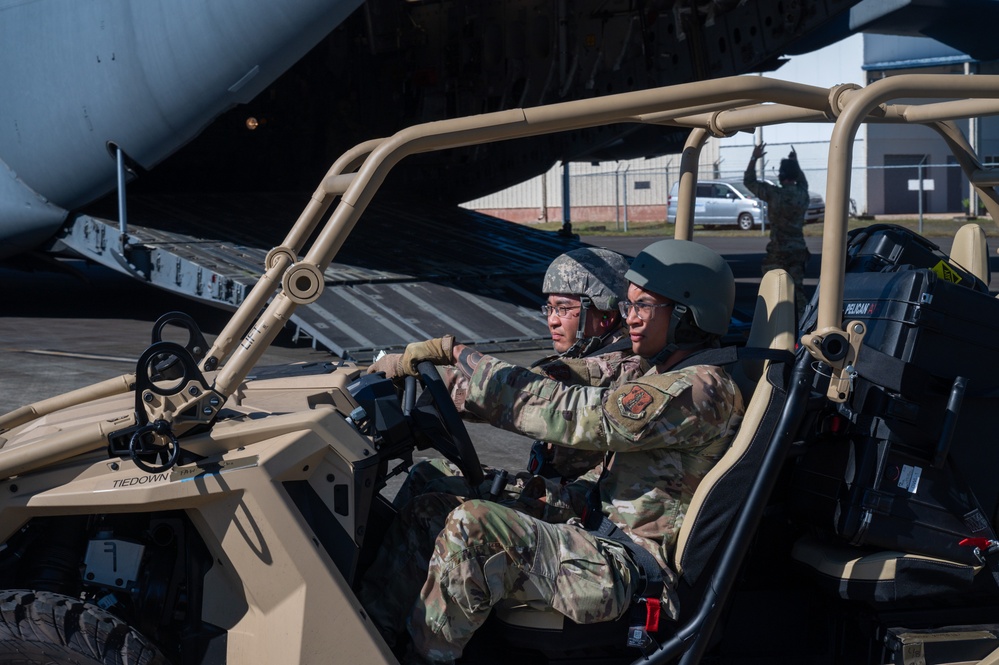 17th Field Artillery Brigade deploys High Mobility Artillery Rocket System during JPMRC 25-01