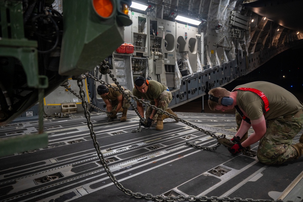 17th Field Artillery Brigade deploys High Mobility Artillery Rocket System during JPMRC 25-01