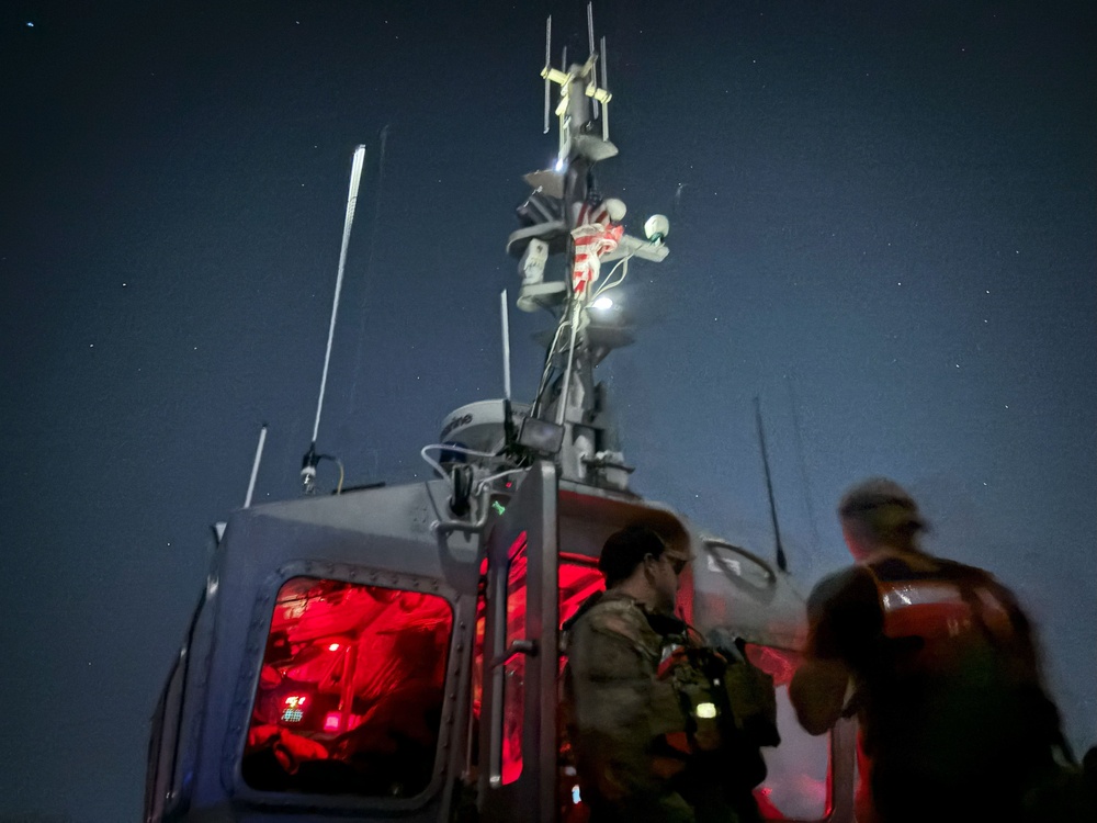 Diving After Dark, 1SFG Trains During JPMRC 25-01