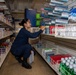 A Retail Services Specialist Conducts Inventory in the Ship Store