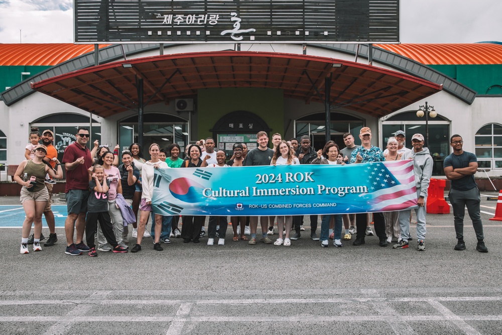 USFK Cultural Immersion Program 2024 - Jeju Island
