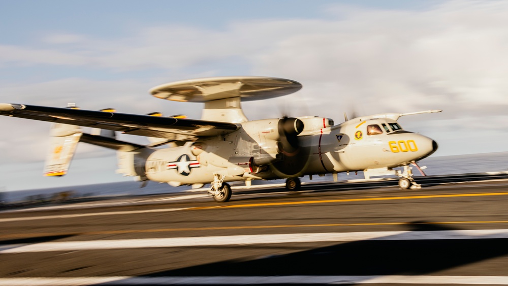 USS George Washington Conducts Flight Deck Operations