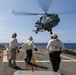 USS Howard conducts flight quarters with an AgustaWestland AW159 Wildcat helicopter from the BRP Jose Rizal during Sama Sama 2024 in the South China Sea