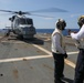 USS Howard conducts flight quarters with an AgustaWestland AW159 Wildcat helicopter from the BRP Jose Rizal during Sama Sama 2024 in the South China Sea