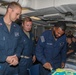 USS Howard celebrates the Navy’s birthday during Sama Sama 2024 in the South China Sea