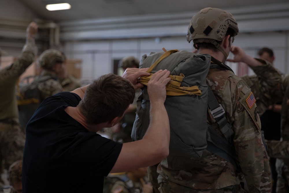 10th Special Forces Group (Airborne) Conduct Airborne Operations as Part of Jump Week 2024