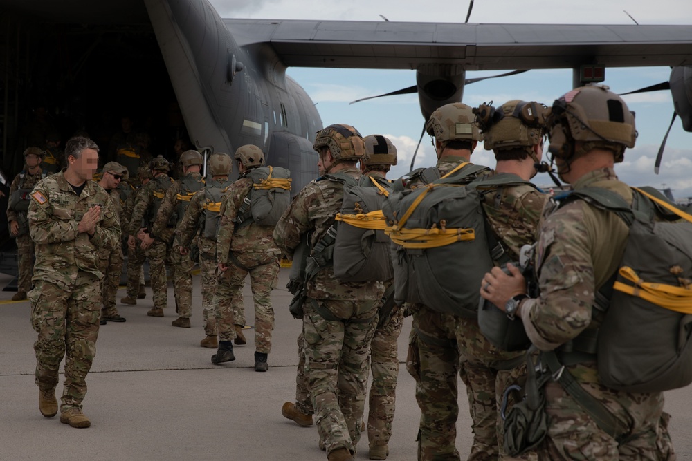 10th Special Forces Group (Airborne) Conduct Airborne Operations as Part of Jump Week 2024