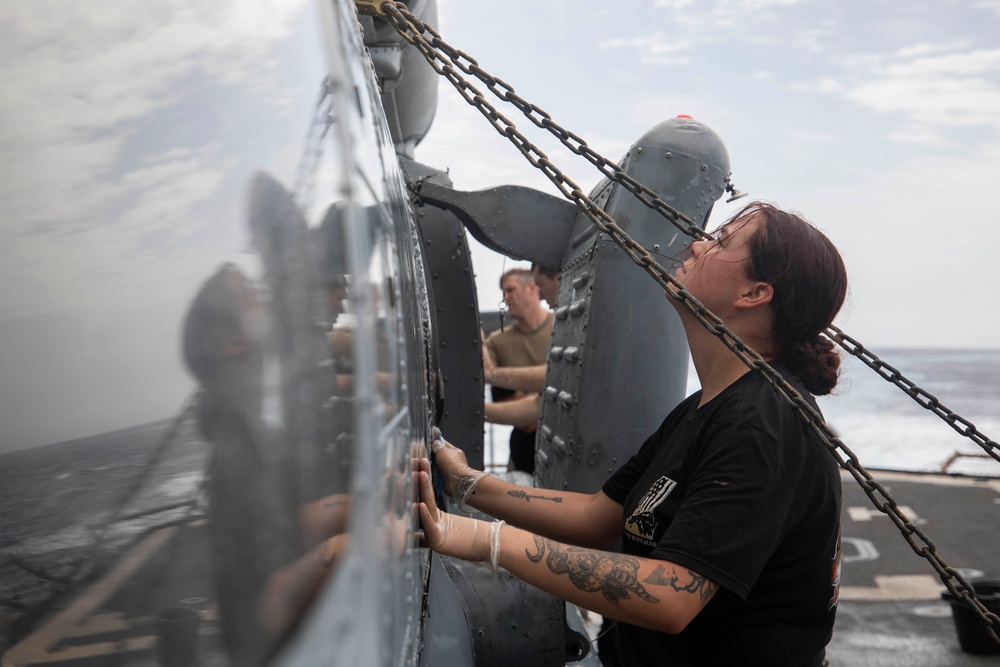 USS Gettysburg Conducts Routine Operations