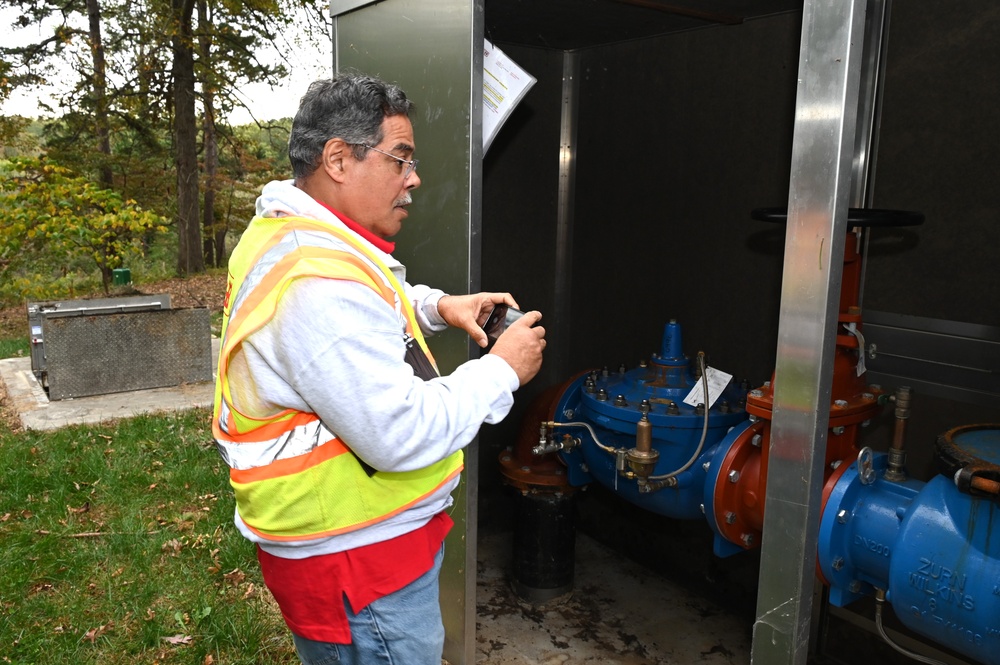 Corps of Engineers Task Force Water performs site assessment at University North Carolina Asheville