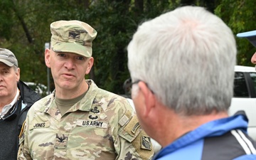 Corps of Engineers Task Force Water performs site assessment at University North Carolina Asheville