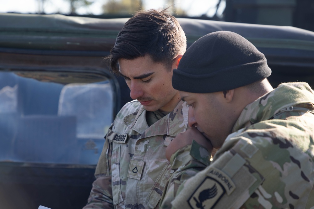 1st Battalion, 6th Field Artillery, 41st Field Artillery Brigade UAS/Survivability Training