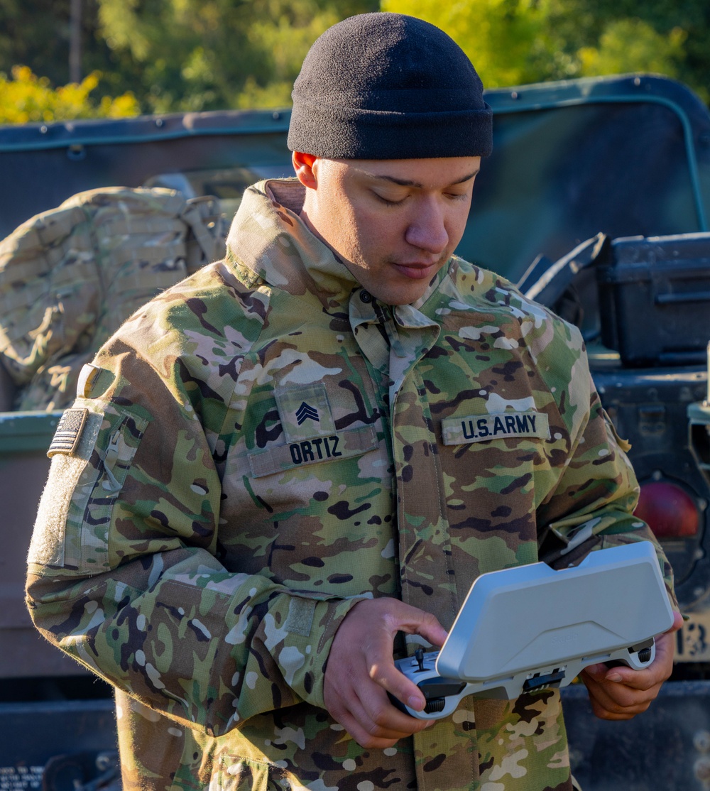 1st Battalion, 6th Field Artillery, 41st Field Artillery Brigade UAS/Survivability Training