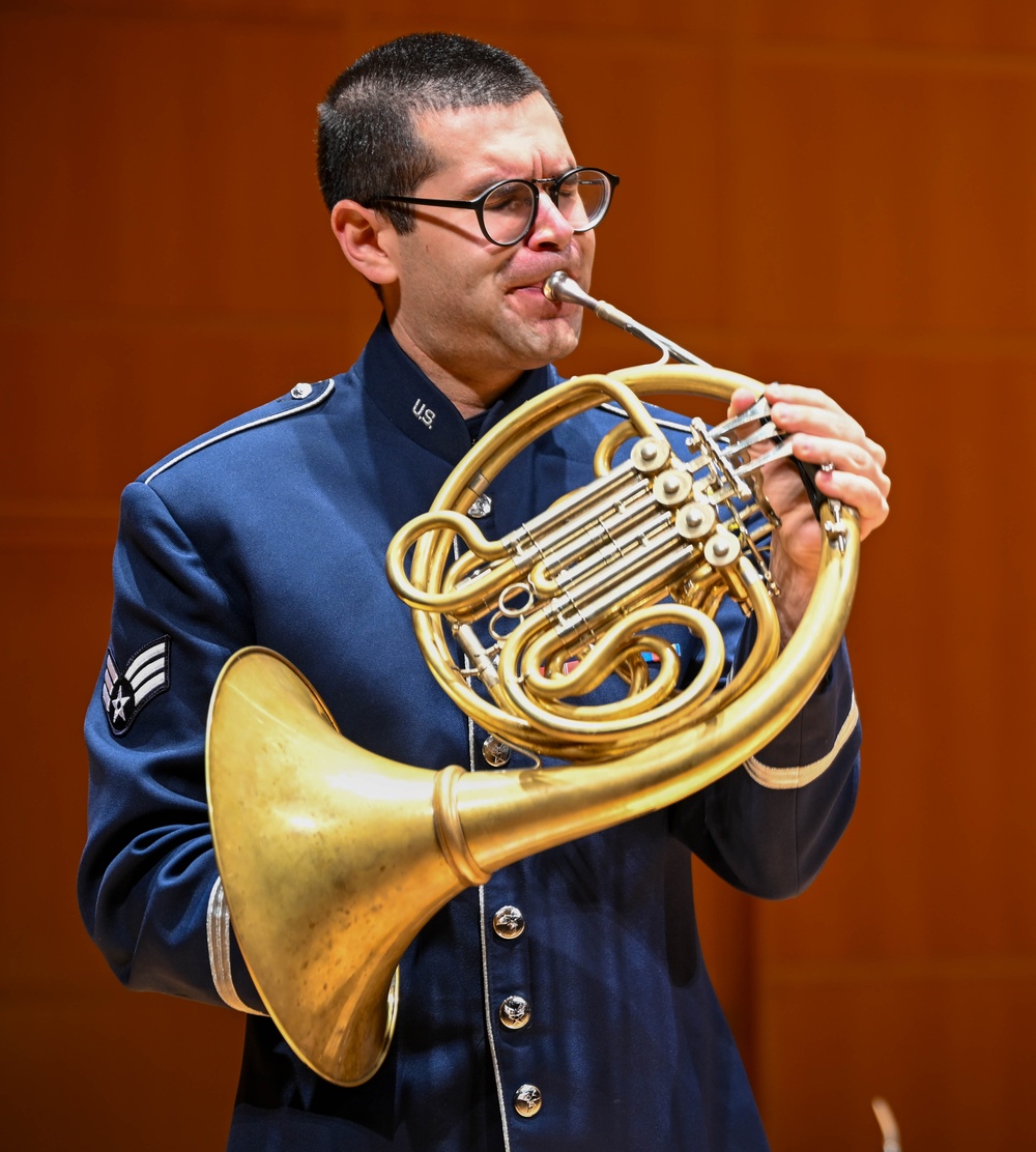 U.S. Air Force Heritage Winds performs in Youngstown