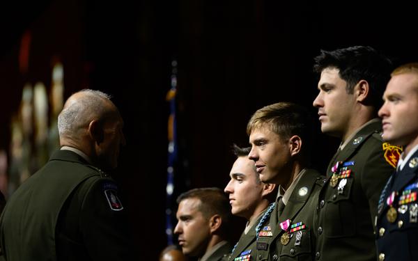 Chief of Staff of the Army Recognizes Top Soldier and Squad