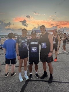 Dragon Medics run 2024 Air Force Marathon